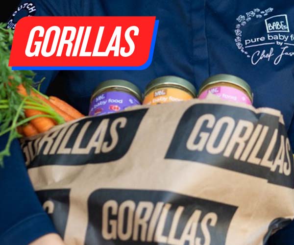 Babe pure baby food nu verkrijgbaar bij Gorillas